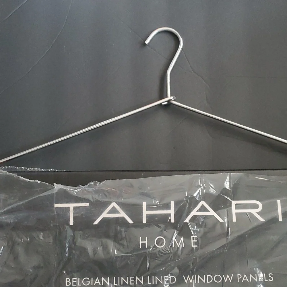Tahari home dark red Belgian linen lined wide‎ 50